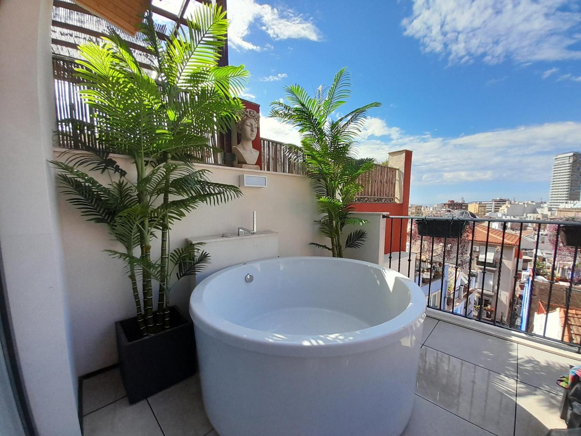 Ferienwohnung Atico Roseta Luxury Alicante Exterior foto